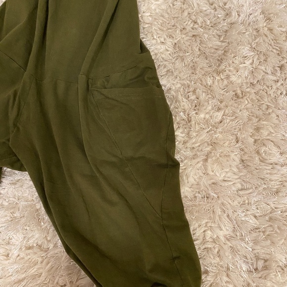 Olive Green Sleeveless one piece - Picture 5 of 9